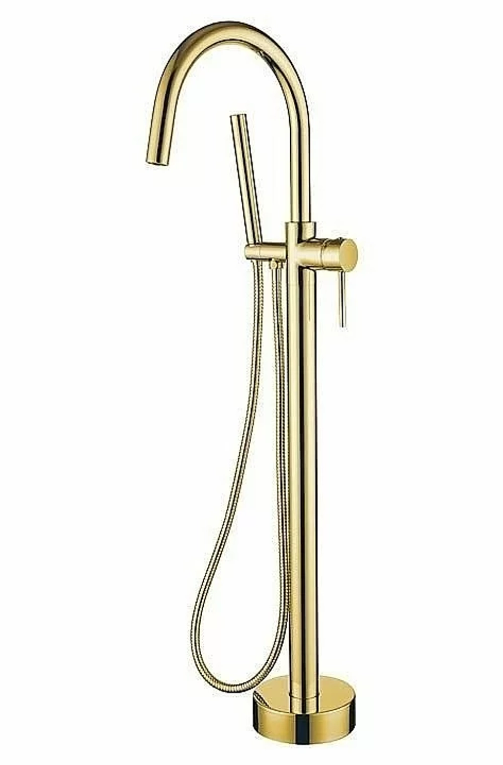 Смеситель напольный для ванны Boheme Uno GOLD 469-G