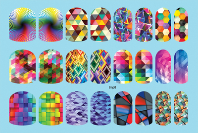 Термопленка ALLURE Арт.tmp8 Набор 24 шт