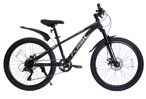 Велосипед 26" Tech Team Flash  р.14" черный хамелеон (2024)