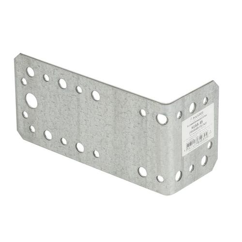 Уголок крепежный ассиметричный 130х50х65х2 мм ШК