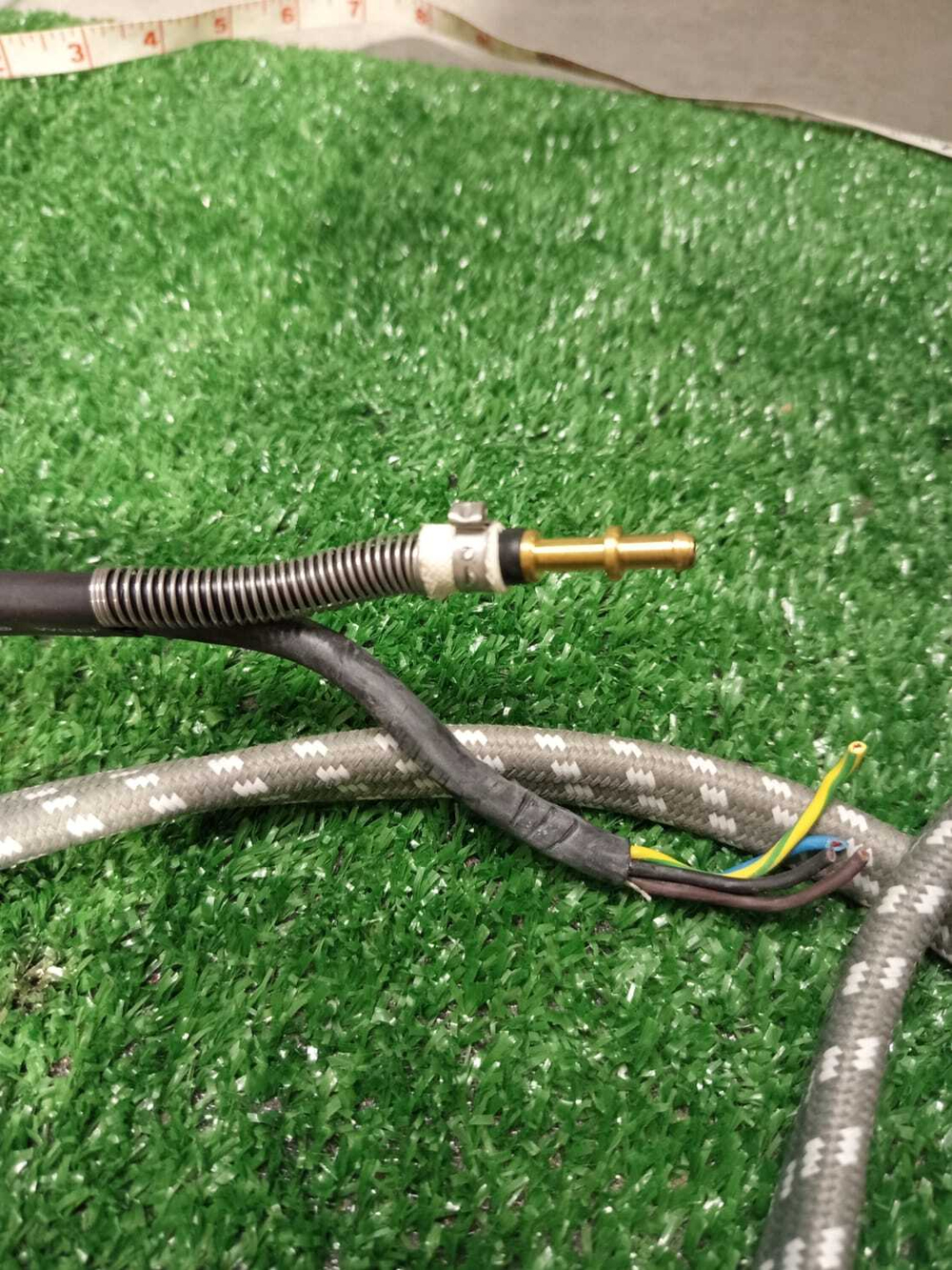 Шланг подачи пара в сборе с проводкой для парогенератора Polaris PSS 7530K (с разбора).