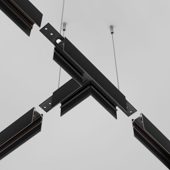 Коннектор T-образный Maytoni Technical Exility Busbur TRA034CT-41B