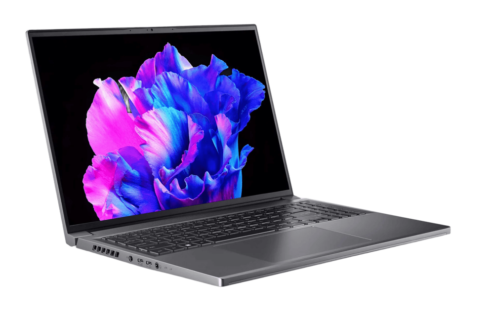 Ноутбук Acer Swift X 16 (Ryzen 7, RTX 3050, 165 Гц)