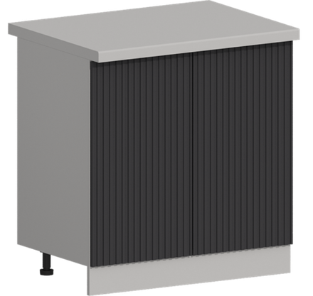 Кухня Модуль ШН 800 Белый / Лайт Грей