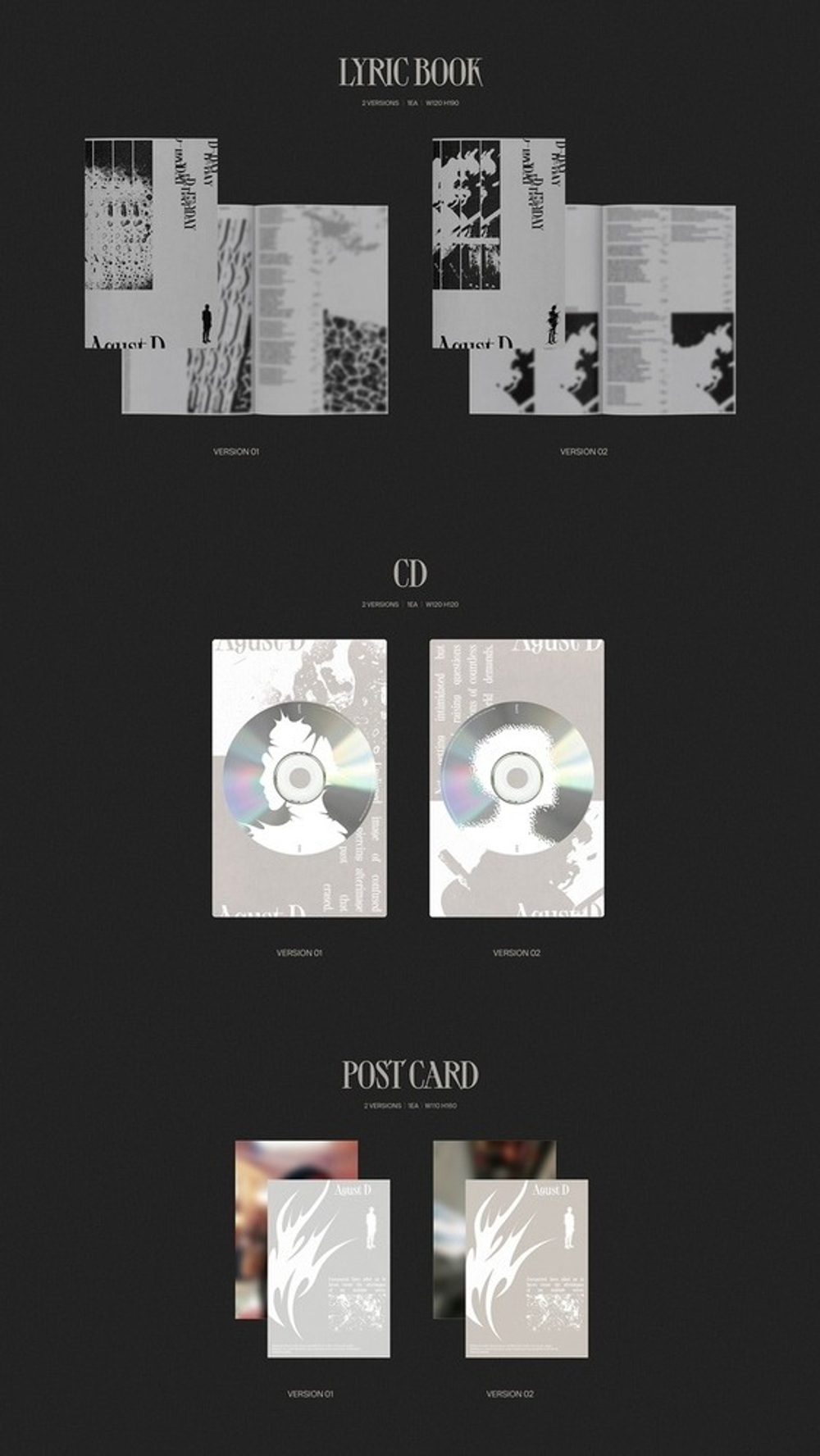 Альбом AGUST D - [D-DAY]