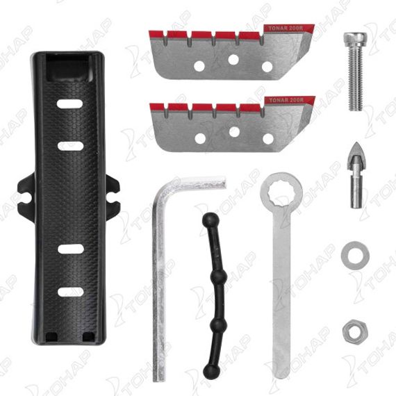 Шнек под шуруповерт, мотобур MOTOSHTORM 200(R) (правое вращение) SMS-200R