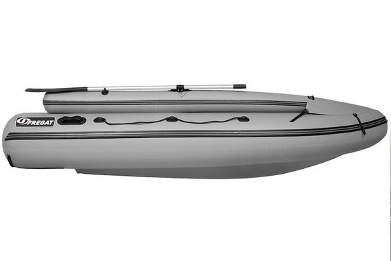 Надувная лодка Фрегат M-430 F серая