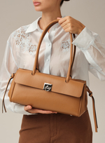 Кожаная сумка Chica DBR 31430 оранжевый миндаль