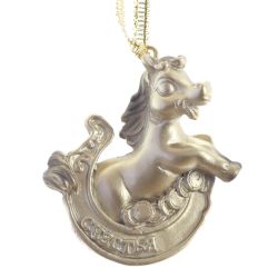 GAEM Фигурка декоративная подвесная "Лошадка", L4 W2 H5,5 см, 2в.