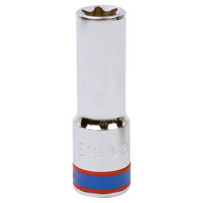 KING TONY (427518M) Головка торцевая глубокая TORX Е-стандарт 1/2", E18