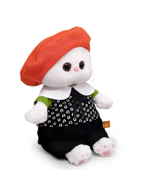 Мягкая игрушка Кошечка Ли Ли в контрастном комплекте 20 см