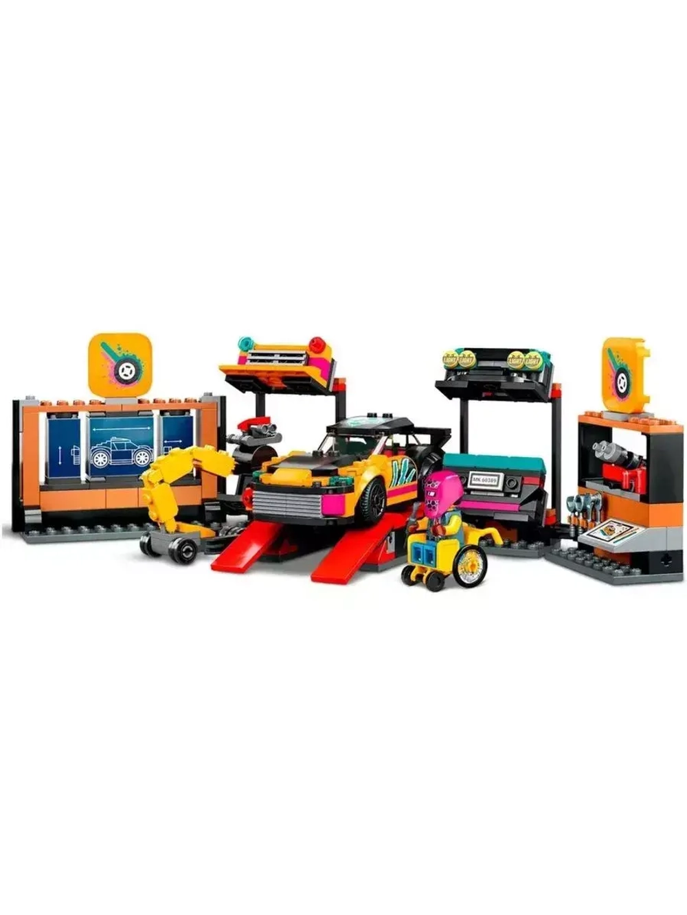 Конструктор Сити Гараж на заказ 558 деталей
