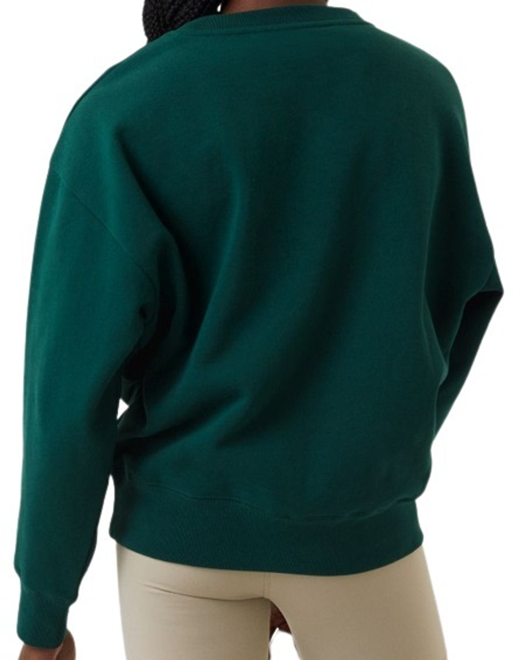 Женская теннисная куртка Bj_rn Borg Stockholm Boyfriend Crew - Green