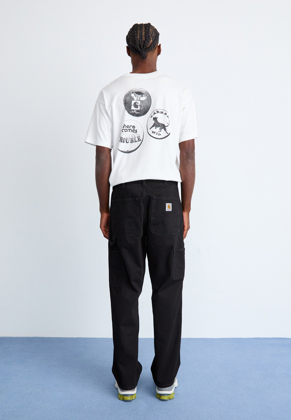 Carhartt WIP Карпентерские джинсы - Чёрный