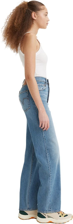 Джинсы Levis RIBCAGE FULL LENGTH синий