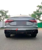 Обвес переделка для AUDI из A4 B9 Рестайлинг 2019+ в RS4 B9 Рестайлинг 2019+ Ауди