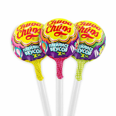 Карамель Chupa Chups XXL с жевательной резинкой, 29г