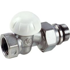 Клапан отсечной Giacomini R15X036 для радиатора Kvs-11.2 м3/ч ВР 1 1/4quot;, прямой