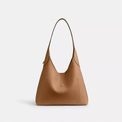 COACH СУМКА ЧЕРЕЗ ПЛЕЧО BROOKLYN 28, МЕДОВО-КОРИЧНЕВЫЙ