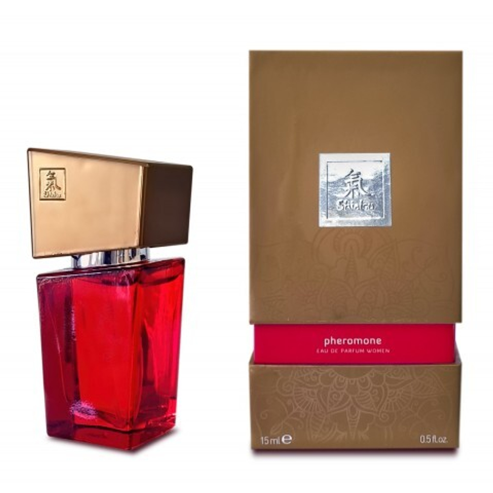 Духи с феромонами «Red» Shiatsu женские 15 мл.