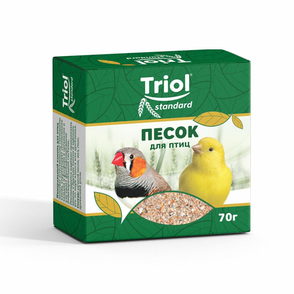 Песок-минеральная подкормка для птиц Triol Standard Песок-минеральная подкормка для птиц Triol Standard