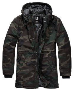 Brandit GRID CAMO PARKA woodland