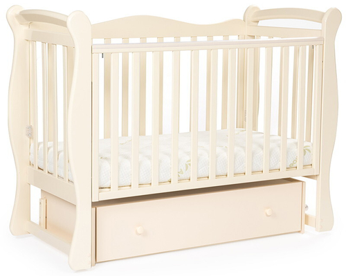 Детская кроватка Bebizaro Jameson маятник универсальный 02 Vanilla