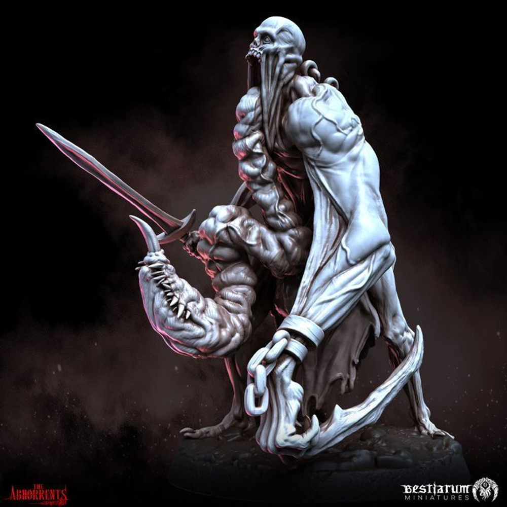Отвартительные The Abhorrents 32мм Миниатюры (32mm / Без покраса / Bloodfiends1)