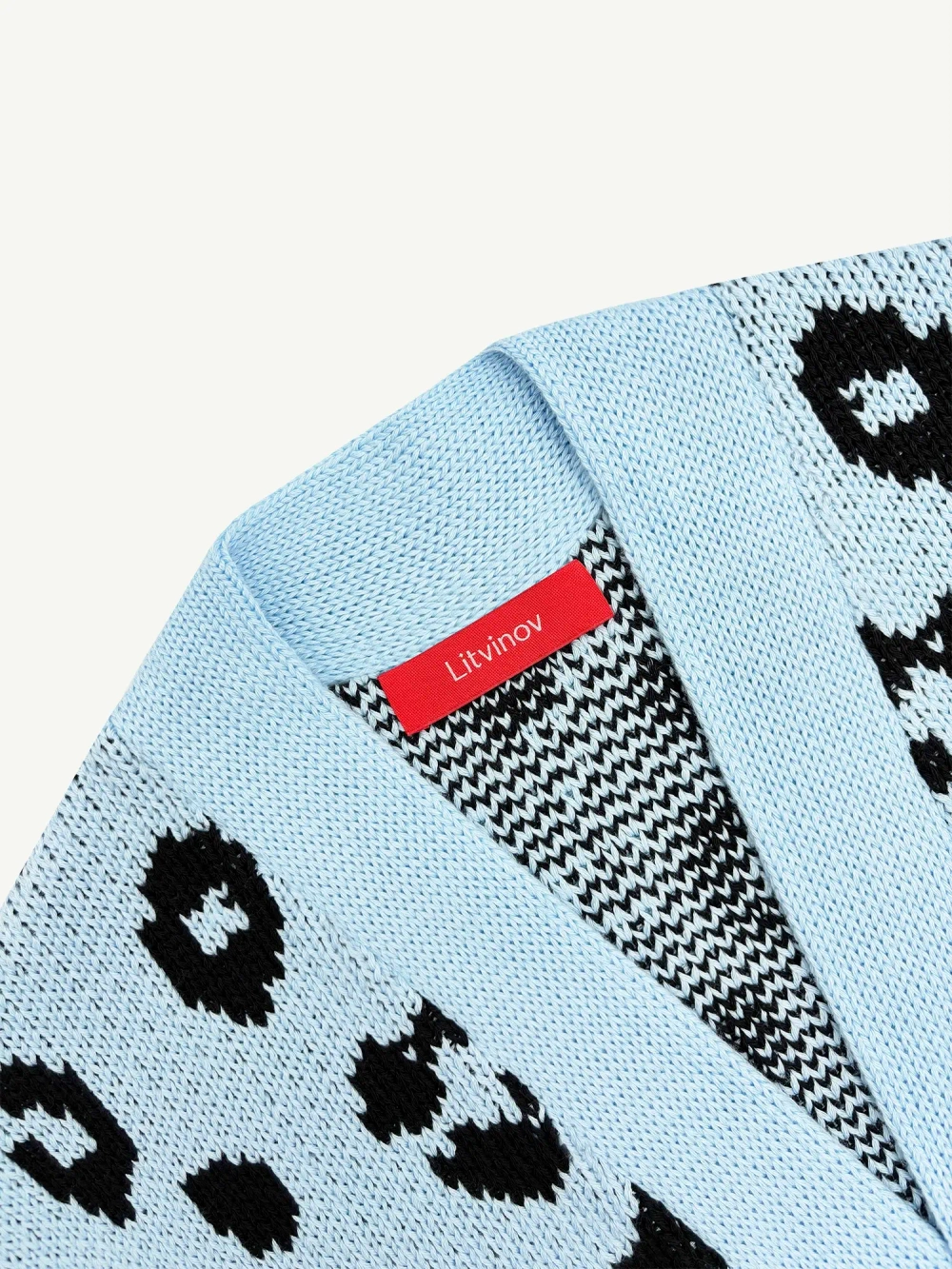 Кардиган с планкой