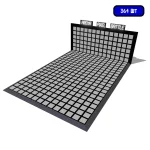 Интерактивный пол «Арена Pixel Battle» 364 шт (33 кв.м)