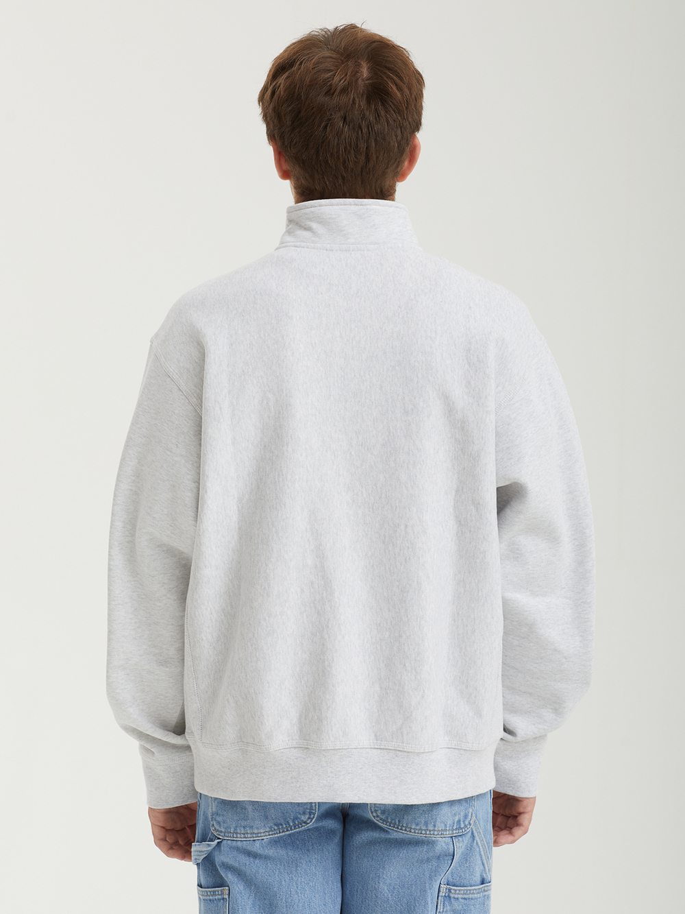 Мужская Толстовка Half Zip American Script