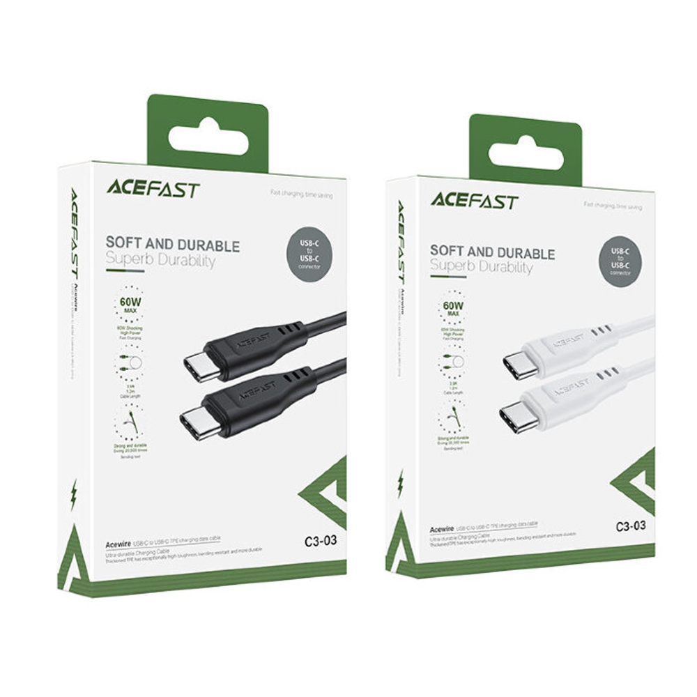 C3-03 USB-C to USB-C TPE charging data cable