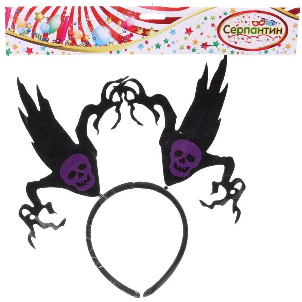 Ободок карнавальный «Привидение», цвета в ассортименте