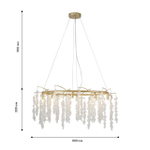 Подвесная люстра Favourite Desmi 4108-8C