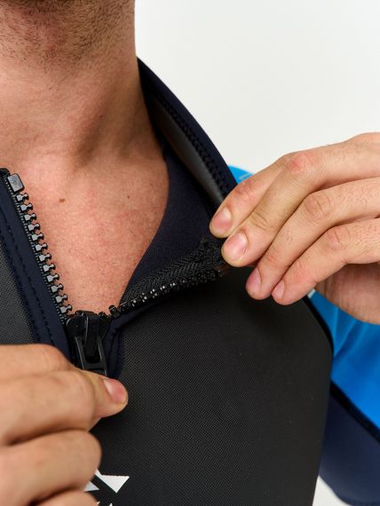 Гидрокостюм Sargan Nero 2.0 Shorty men 3 мм черно-голубой