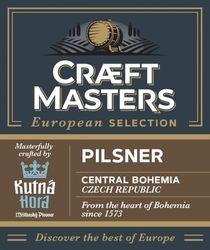 Пиво Craeft Masters Czech Pilsener Пиво Craeft Masters Czech Pilsener