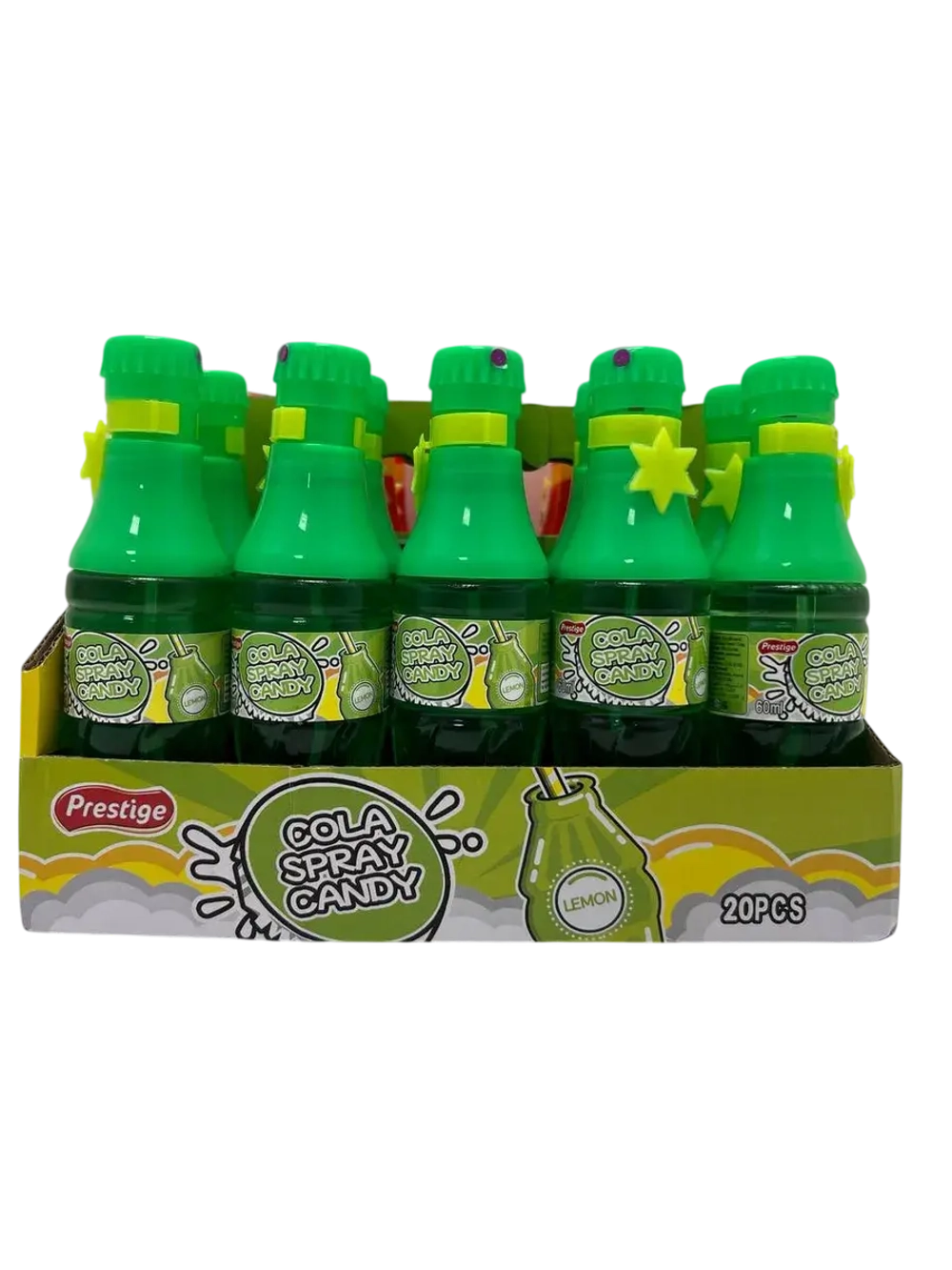 Жидкая конфета спрей кола и лимонад