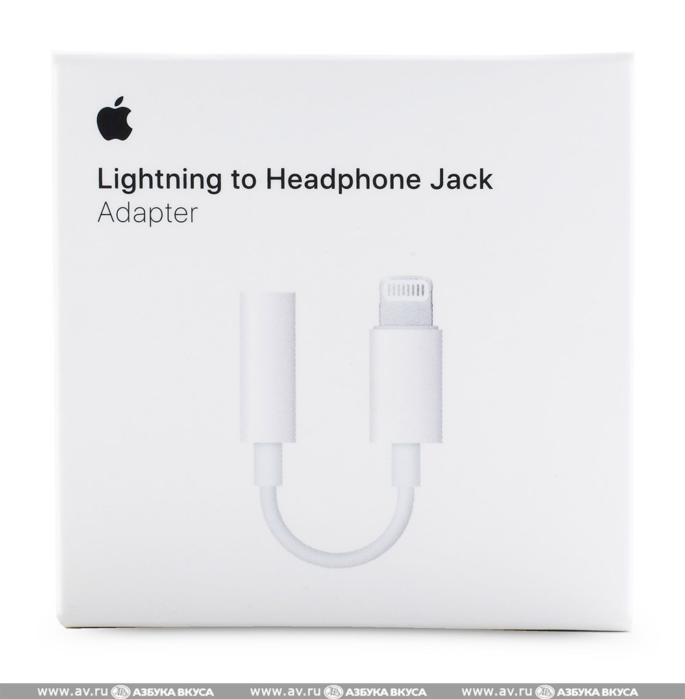 APPLE Переходник стандарта  Lightning to 3,5мм Audio Cadle  (MXK22ZM/A))