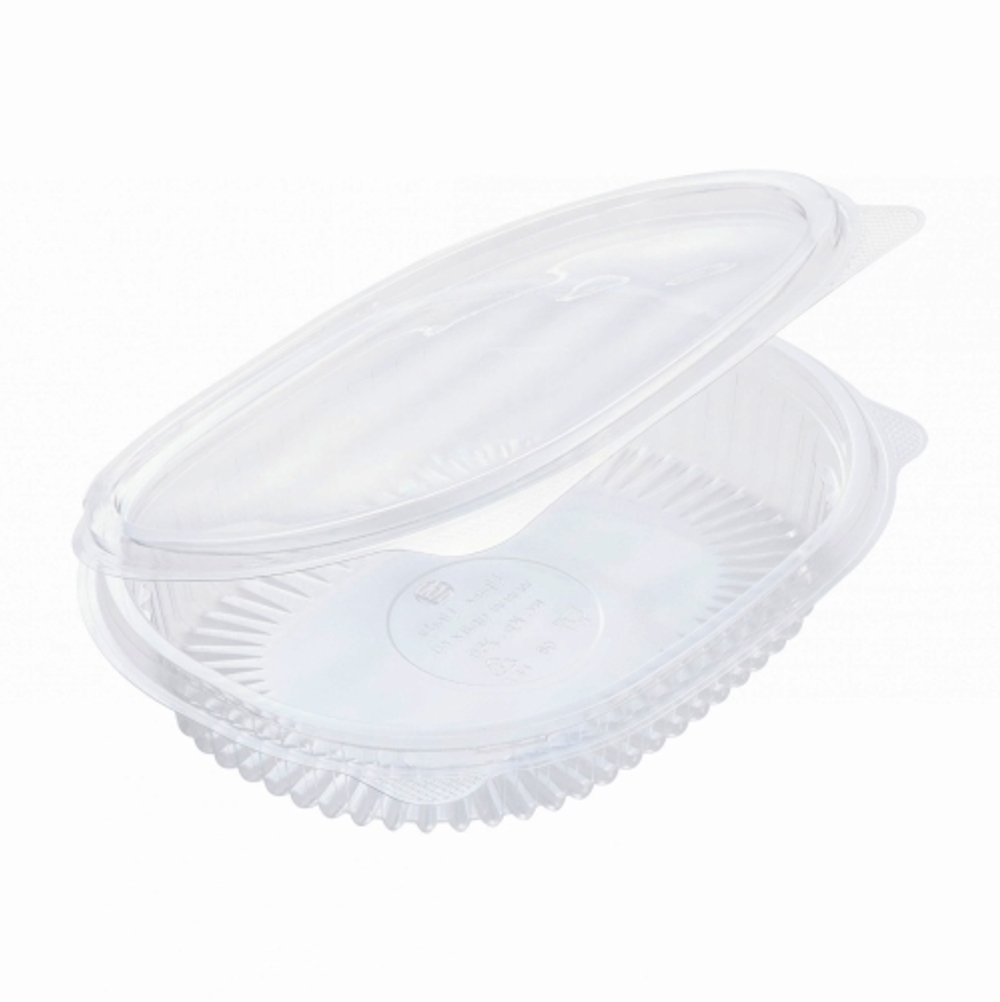 Одноразовые контейнеры с крышкой 250 мл ПЭТ (700 шт.)