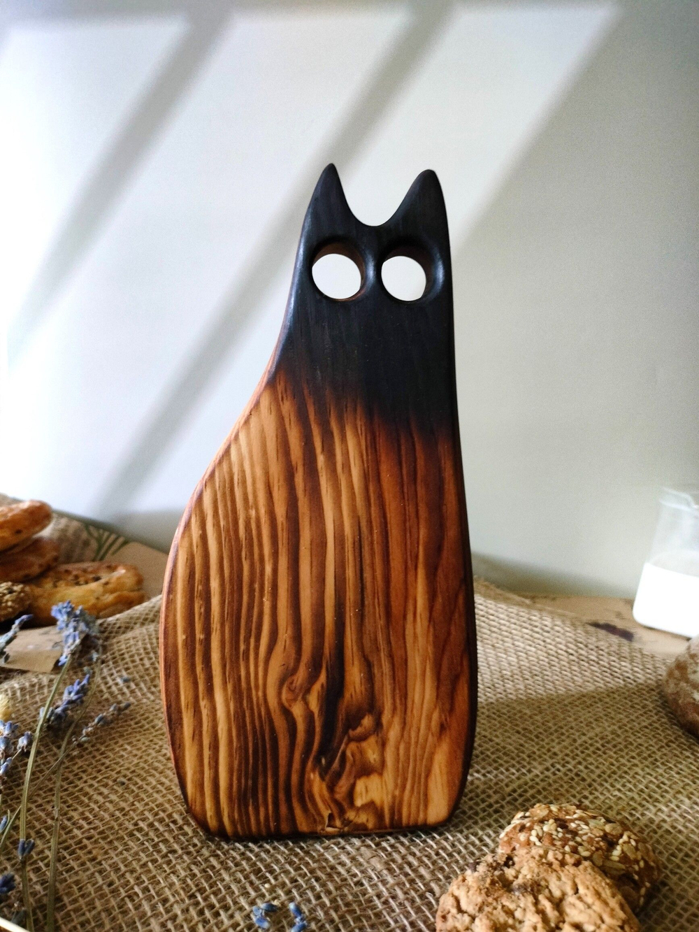 Доска разделочная из дерева сервировочная