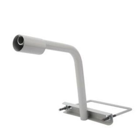 Кронштейн приставного монтажа с 1 хомутом белый (625х460х280 Ø57) REXANT  арт. 607-302; 607-304;