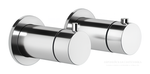 Термостат Gessi Anello, встраиваемый, на 3 потребителя, цвет Chrome