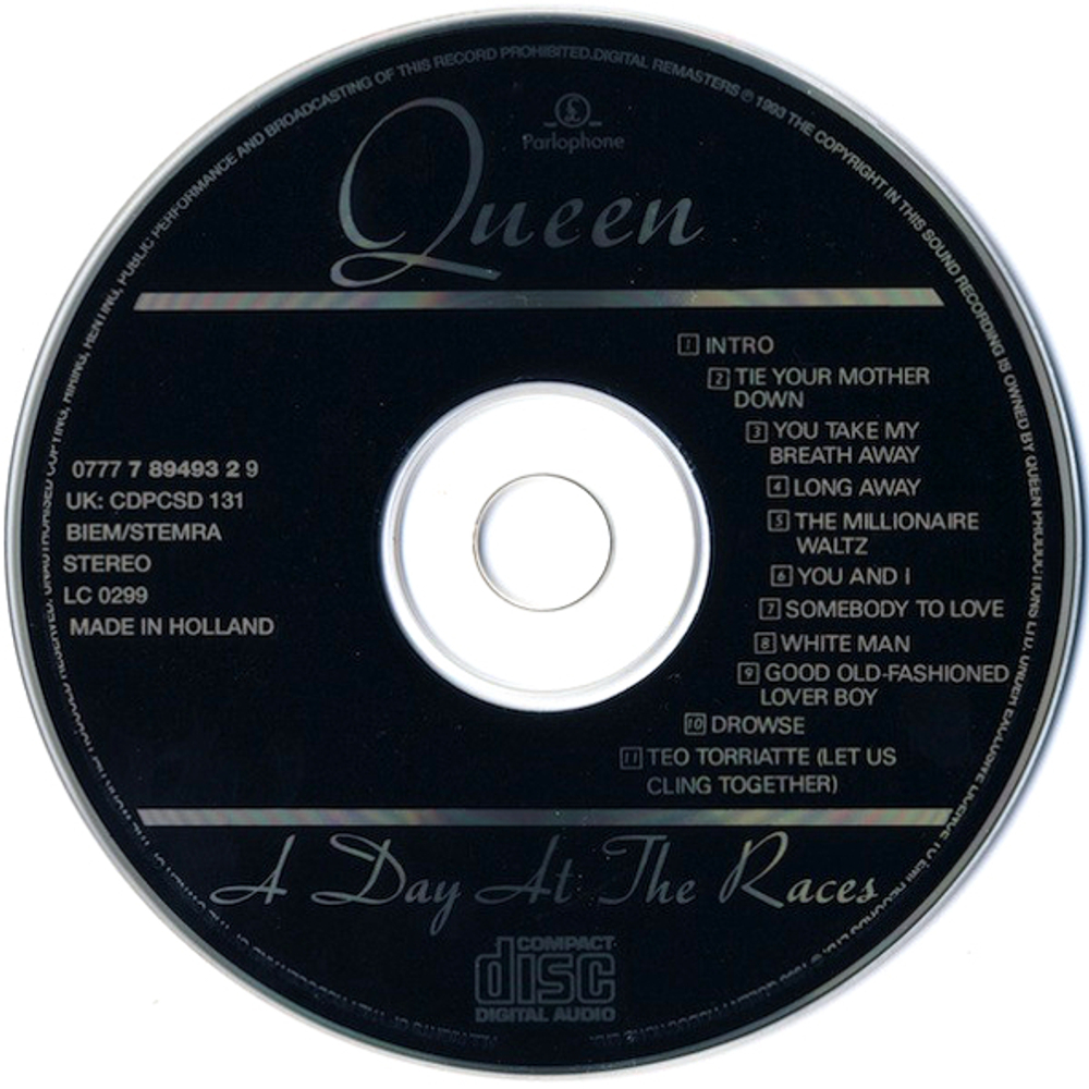 Queen / A Day At The Races (CD)