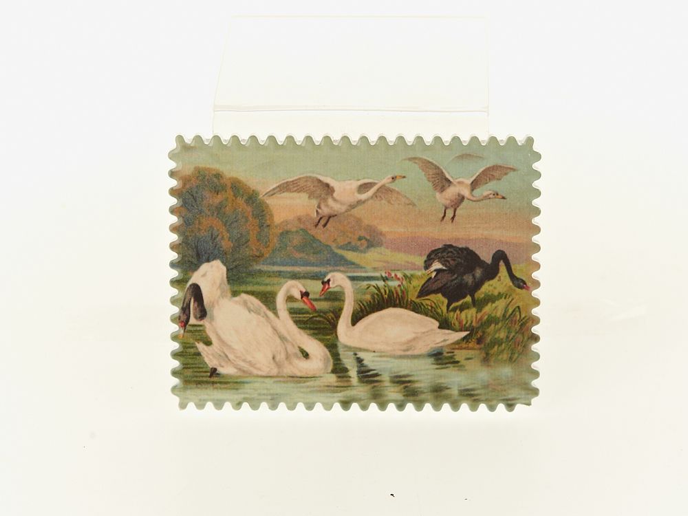 Фигурка декоративная (магнит) "В мире животных" 8*6*0,5см. (4вида) (min12) (керамика) (подарочная уп