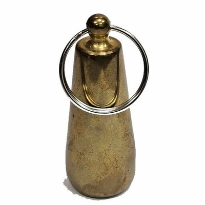 Брелок-пломбир для ключей латунь