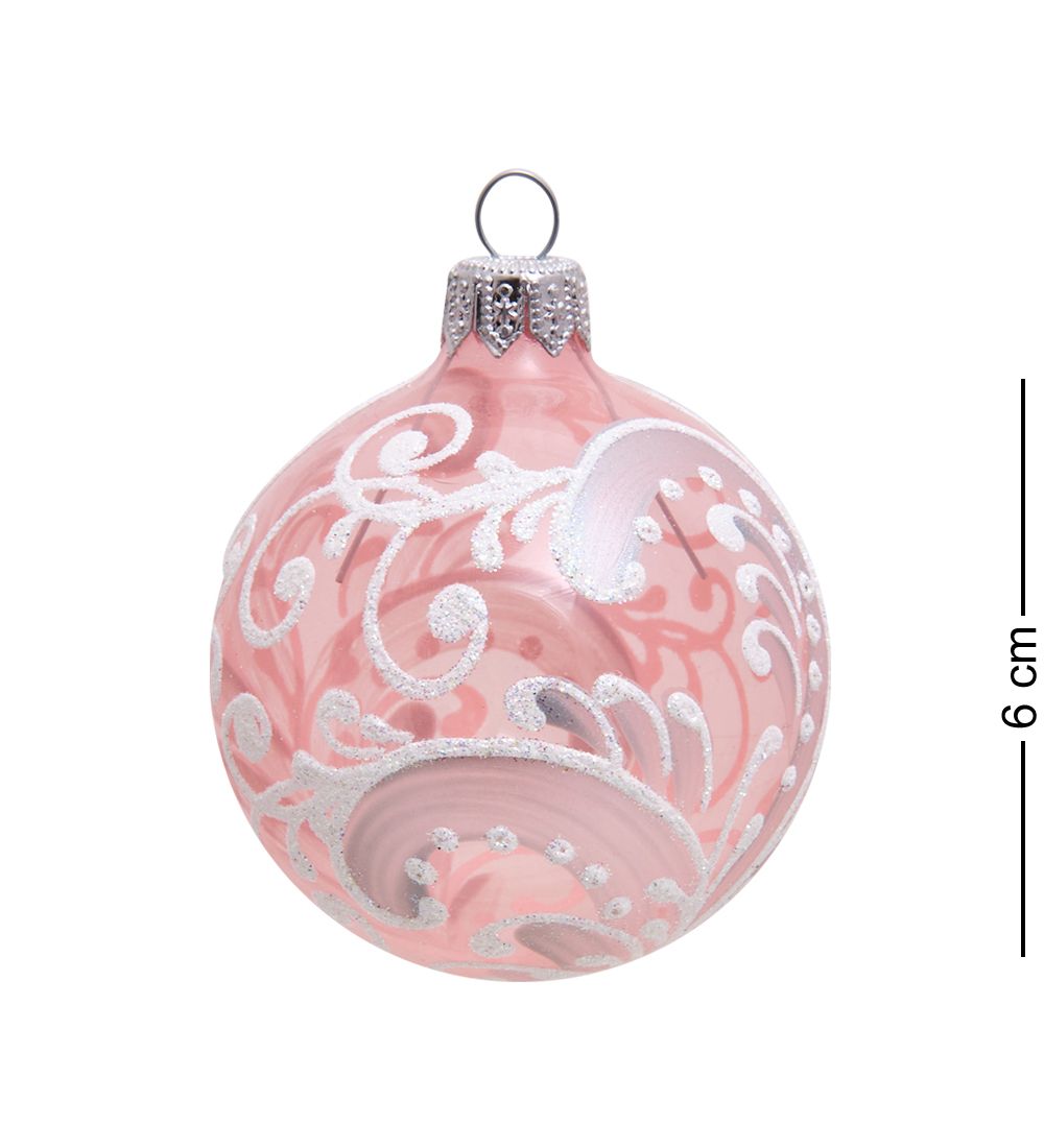 Элита НФШ-1226 Ел.украшение Шар «Морозный узор» 60 мм