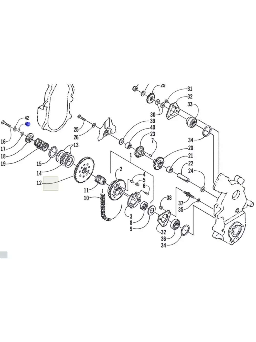 Палец для снегоходов 8070-153