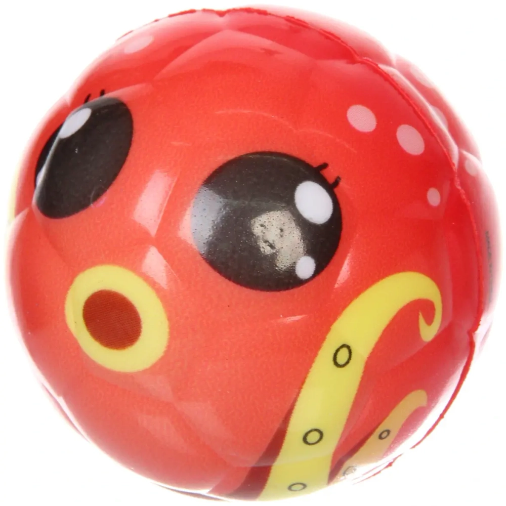 Мяч 6,3 см «Зоопарк» (антистресс) попрыгун, микс СТИКЕР НА ШОУ-БОКС