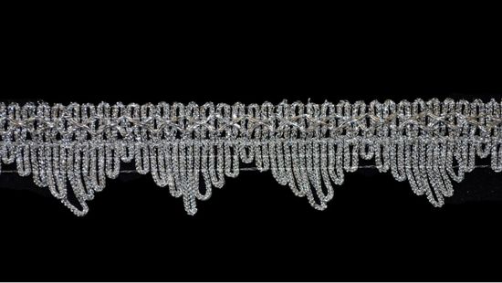 Тесьма 1355 серебро