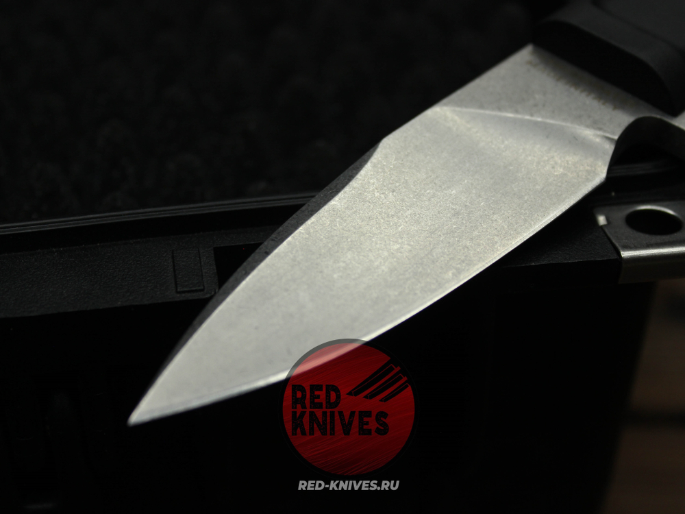 Нож Extrema Ratio Shrapnel OG А+++ V.2026 - черная рукоять, клинок свеилый